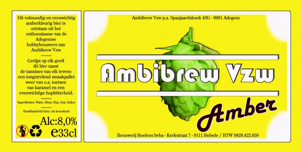 Ambibrew Amber etiket